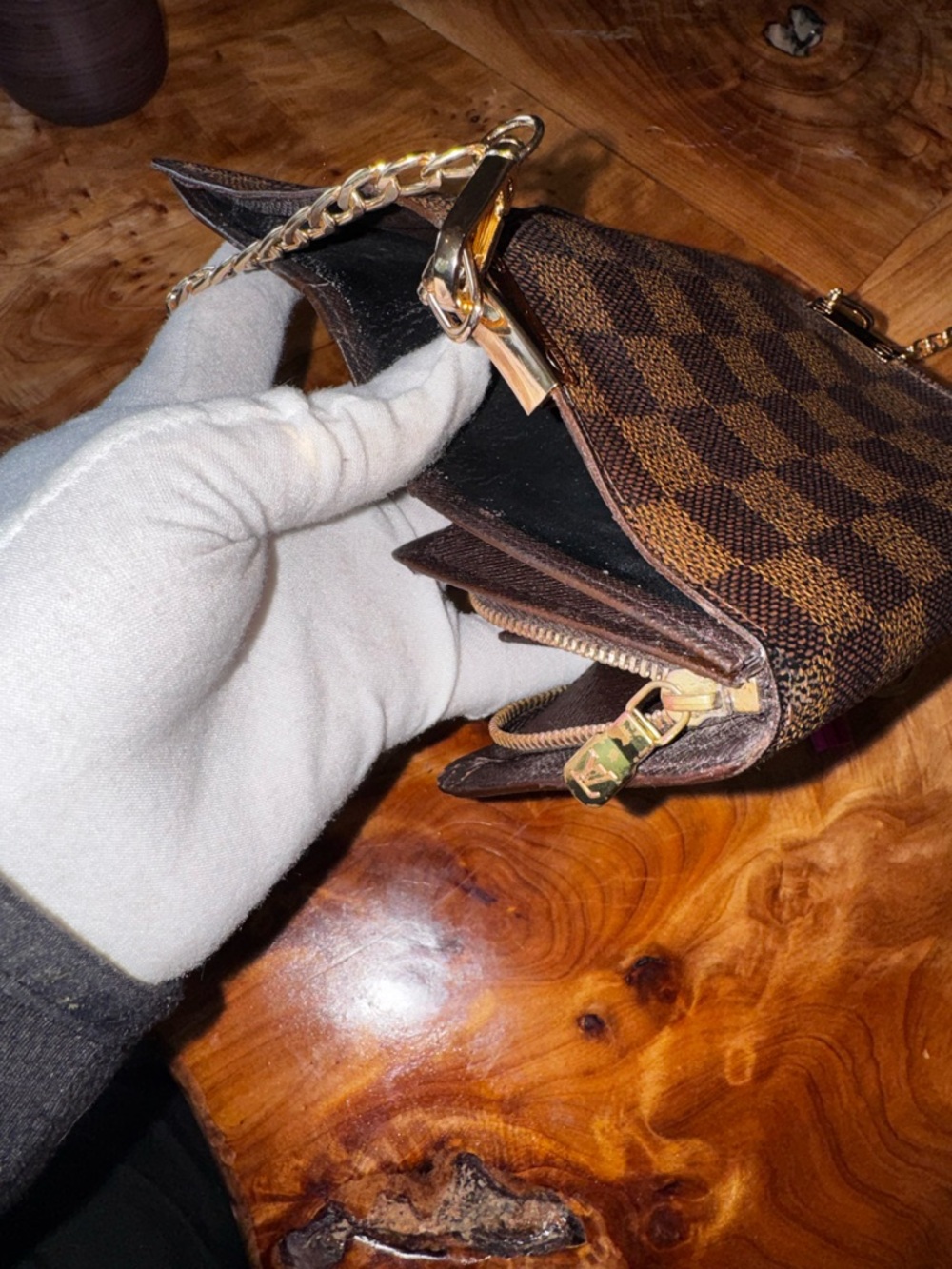 Damier Ebene Porte-Monnaie
Billets Trésor Wallet converted vintage - Picture 9 of 17
